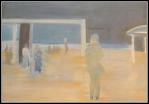 Blurred painting by Amy Ione
